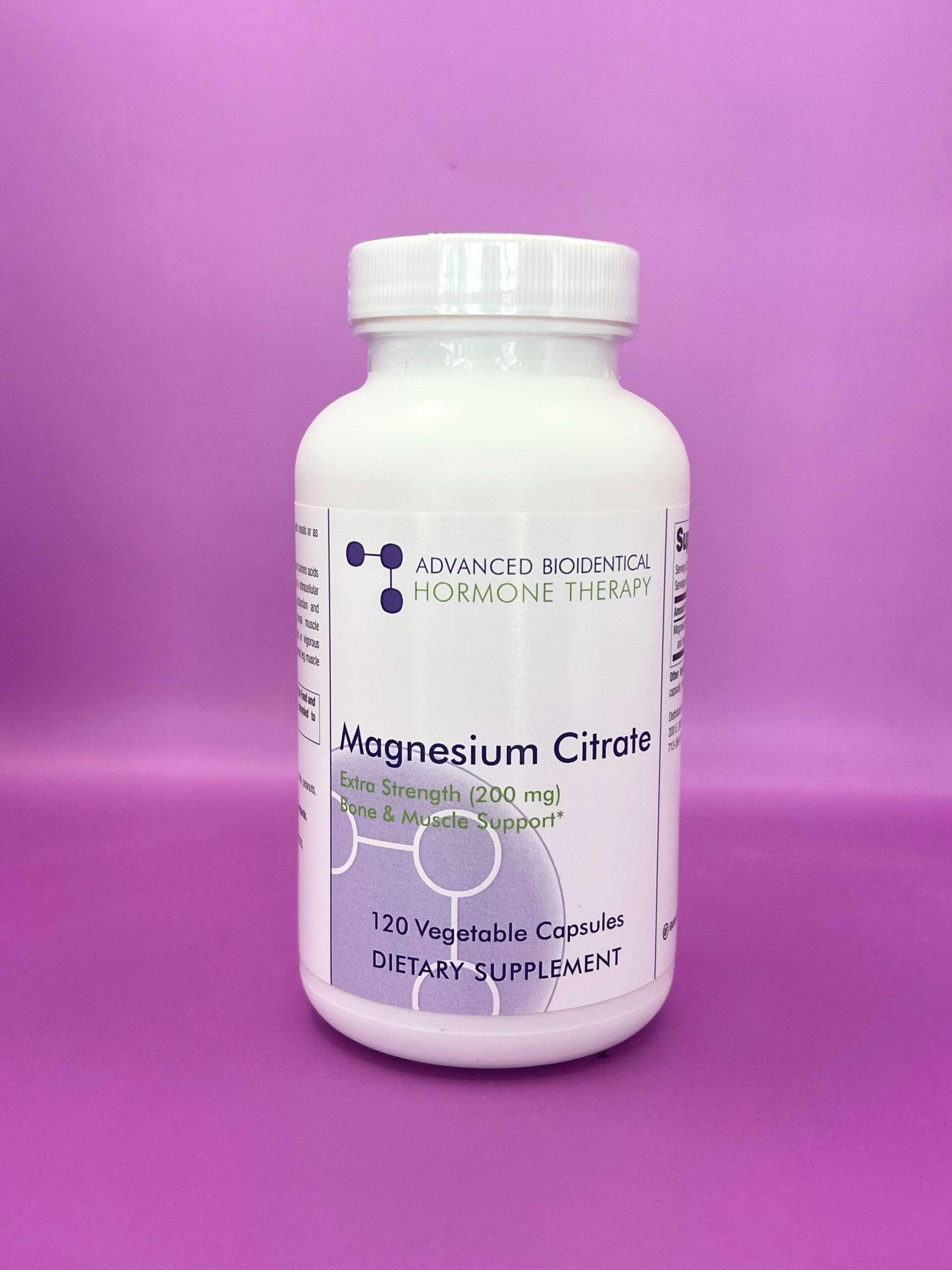AB Hormone Therapy Bryan/College Station, Texas - 2 - Magnesium Citrate