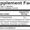 Advanced Bioidentical Hormone Therapy - Bergamot Supplement Facts